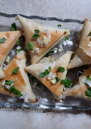 Une photo de Bourek pommes de terre fromage 🧀 healthy