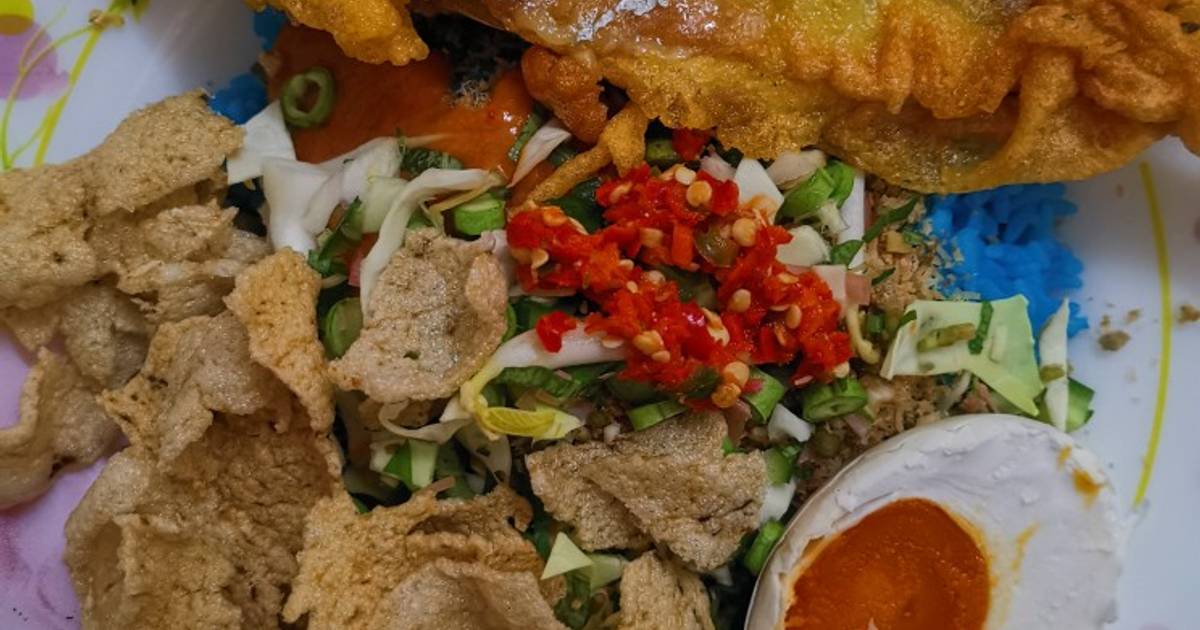 Resipi Nasi Kerabu Tumis Golok Ori Klate Oleh Che Zie Cookpad