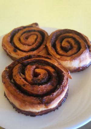 Kelttésztás kakaóscsiga recept fotója