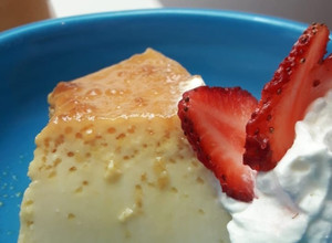 Una foto de Flan casero tradicional, con tips infalibles