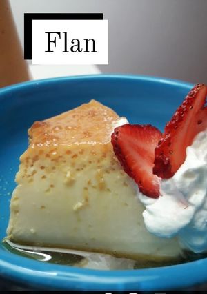 Una foto de Flan casero tradicional, con tips infalibles