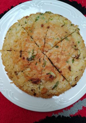 Foto resep Nasi Goreng Mie Pizza
