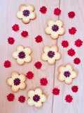 Galletas con flores naturales 🌸 Masitas especial Primavera 🌺