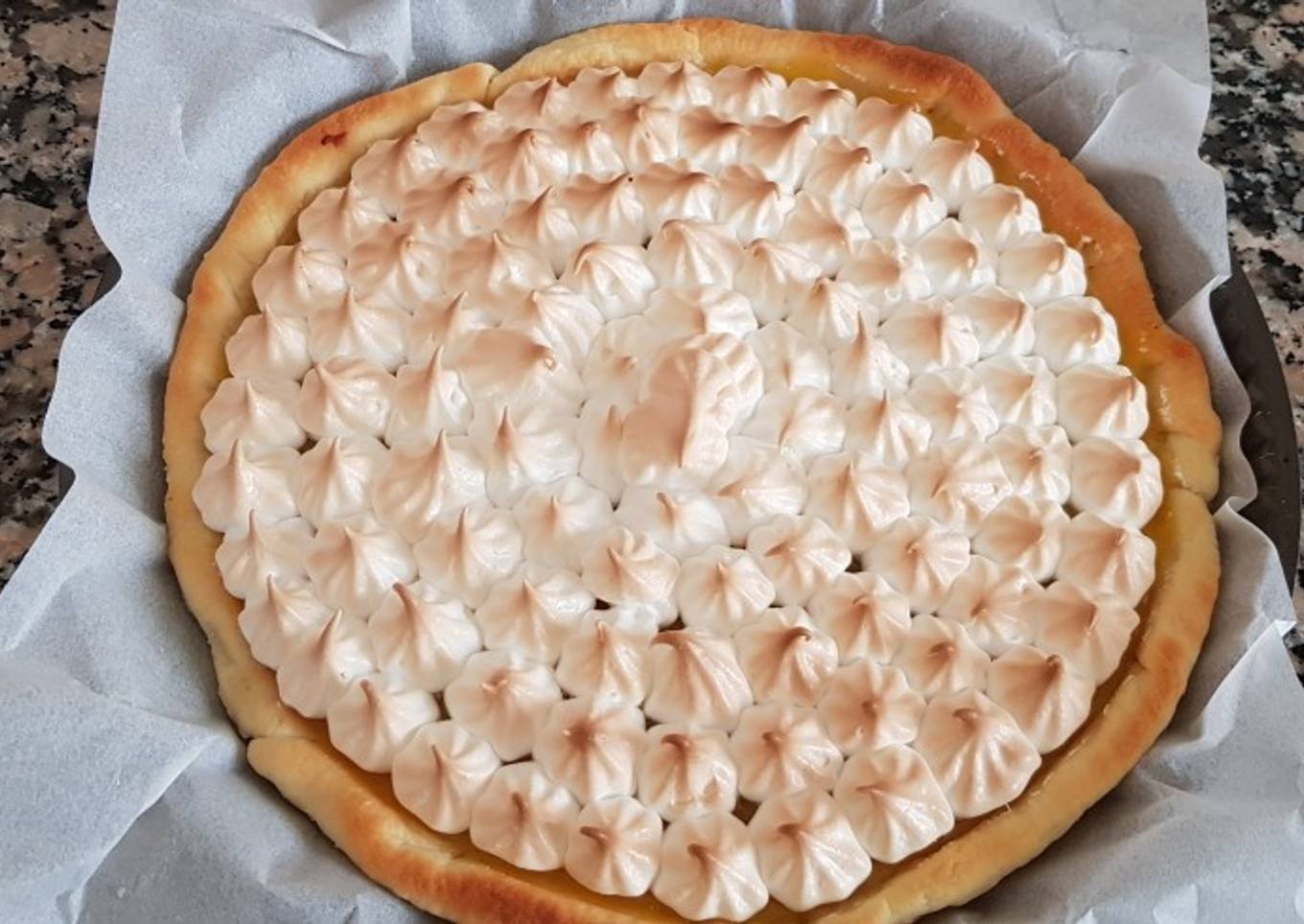 Tarte au citron meringuée