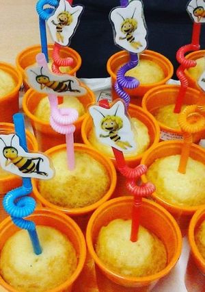 Una foto de Magdalenas de miel 🍯 🐝