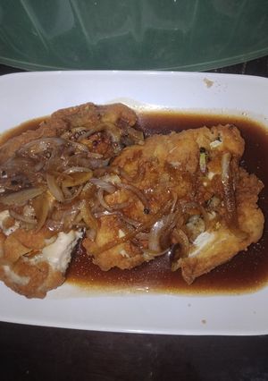 Foto resep Ayam geprek lada hitam