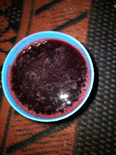 A picture of Beetroot zobo drink.