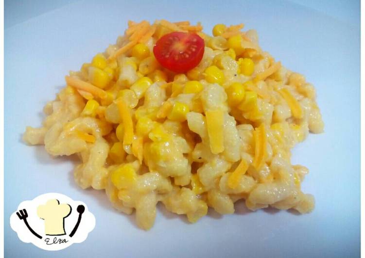 Mac and Cheese dengan Jagung Manis