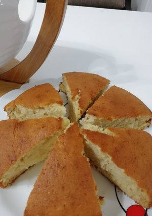 عکسی از دستور کیک نارگیلی