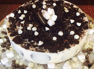 Una foto de Pay Helado De Oreo😘