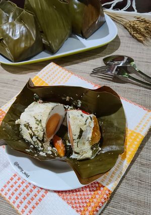 Foto resep Bothok Tahu Telur Asin