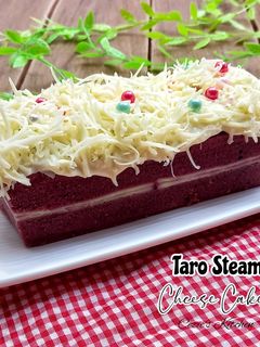 Foto resep Taro Steam Cheese Cake