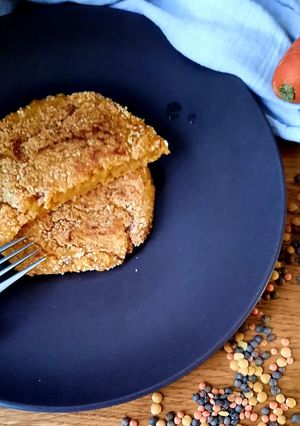 Une photo de Galettes de lentilles corail