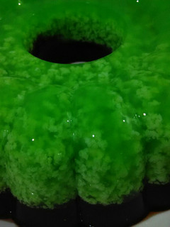 Foto resep Puding lumut lapis coklat