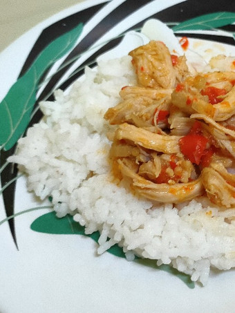 Cara Membuat 47. Ayam Suwir Pedas Manis Bahan Sederhana