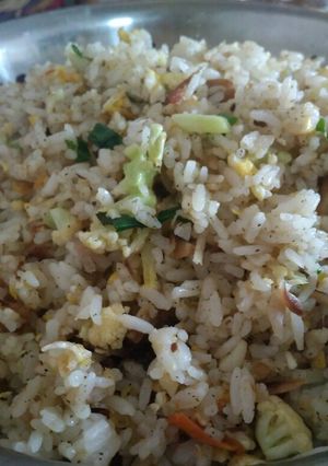 Foto resep Nasi goreng ikan asin