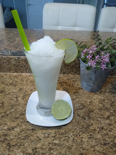Una foto de Frappé de limón
