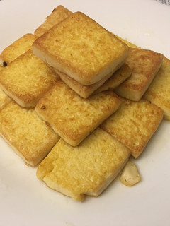 煎雞蛋豆腐 的食譜成品照片