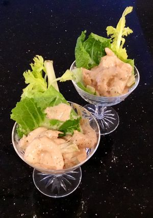 A picture of Shrimp Cocktail Salad.
