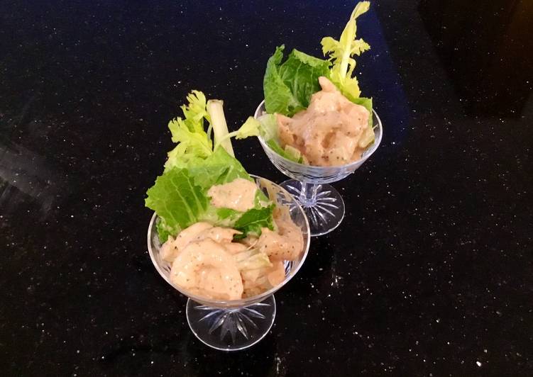 Recipe of Super Quick Homemade Shrimp Cocktail Salad