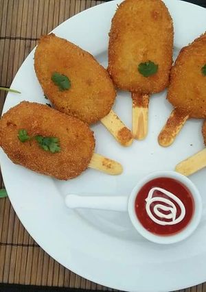 A picture of Crispy Potato Popsicles 🇵🇰🇮🇳.