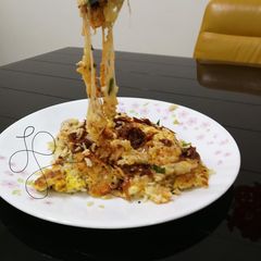 A picture of Fried Rice With Gouda Cheese And Sambal.