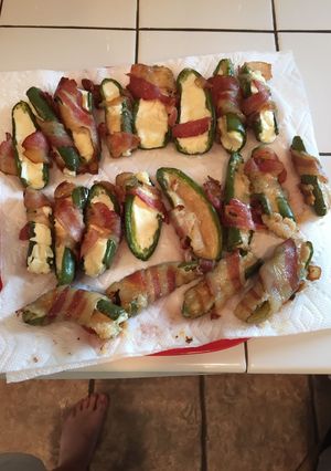 A picture of Jalapeño Poppers.