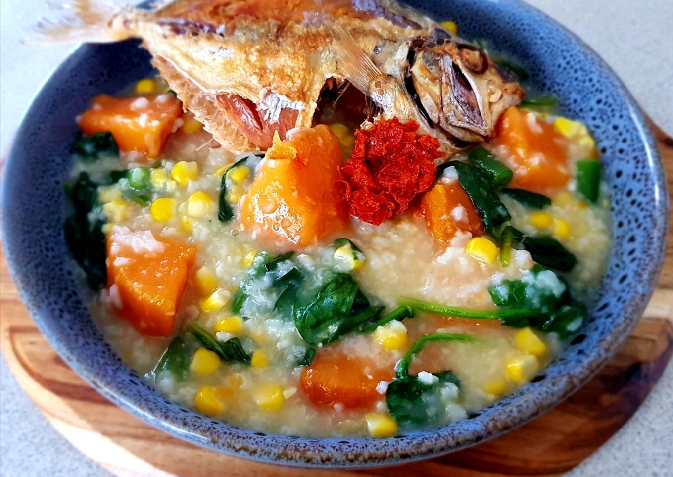 TINOTUAN / BUBUR MANADO (Manado Vegetable Porridge)