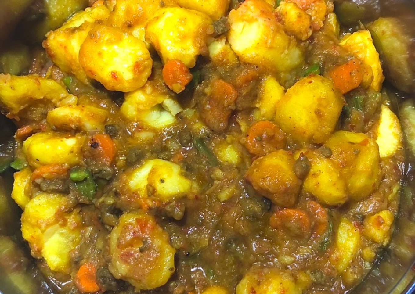 Stirfry potatoes