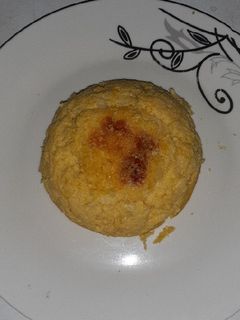 Una foto de Chipa guazu en taza