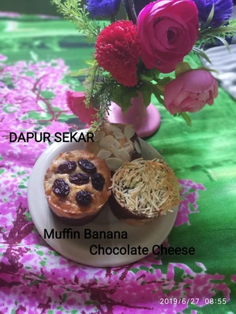 Cara Gampang Membikin Resep Muffin Banana Chocolate Cheese yang Enak Banget Anti Ribet, Lezat