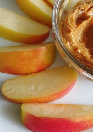 A picture of Peanut Butter and Apples.