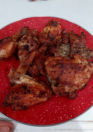 Una foto de Pollo frito
