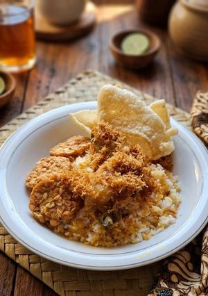 Foto resep 1192. Ayam Kukus/Goreng Serundeng