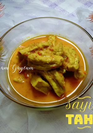 Foto resep Sayur Tahu