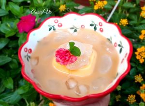 Hình của món Bánh flan thốt nốt.