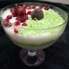 A picture of Rice pudding.