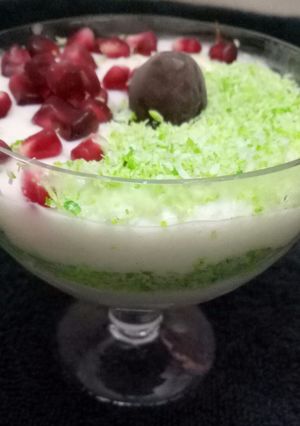 A picture of Rice pudding.