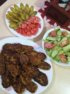 عکسی از دستور کتلت هویج