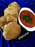 Aloo ka saag & puri