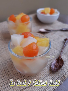 Foto resep Es Buah / Koktail Jadul