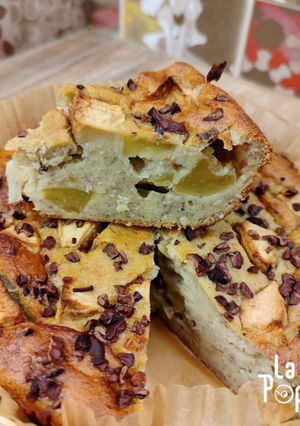 Une photo de Banana bread pomme cannelle