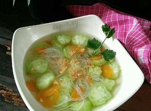 Foto resep Sayur bening OYONG soun wortel (#pr_sayurbening)