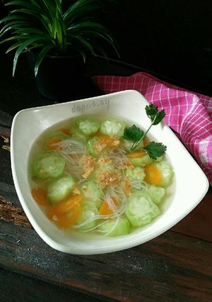 Foto resep Sayur bening OYONG soun wortel (#pr_sayurbening)