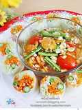 Som Tum Spring Rolls (Papaya Salad Spring Rolls)