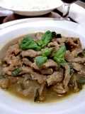 Wok thai de ternera