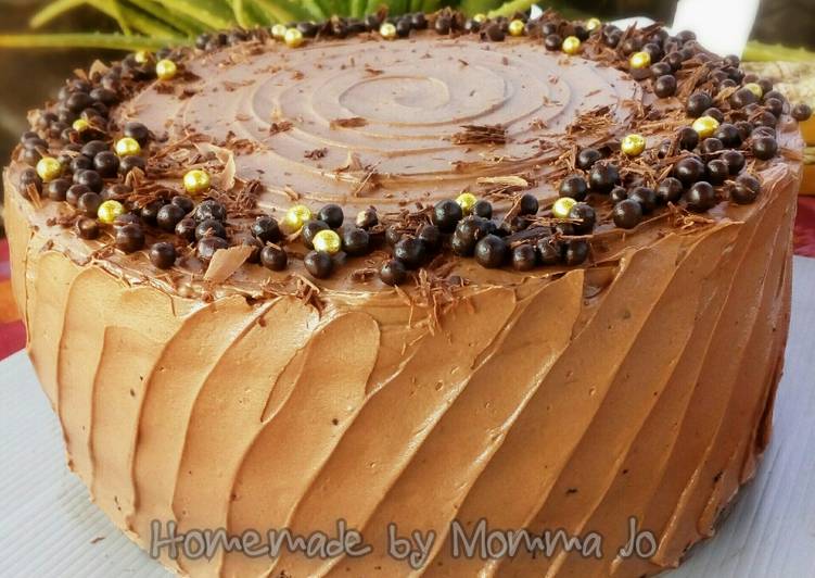 Resep Hazelnut chocolate cake, Enak
