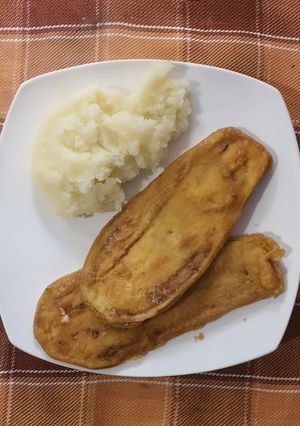 Una foto de Fritos de Berenjena