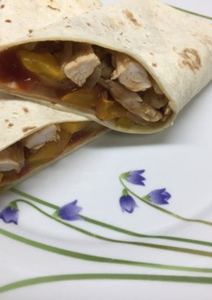 Una foto de Wraps de pavo o tortillitas rellenas
