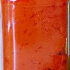 Home made Red Curry Paste A picture of Home made Red Curry Paste.